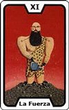 Carta del tarot La Fuerza