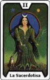 Carta del tarot La Sacerdotisa